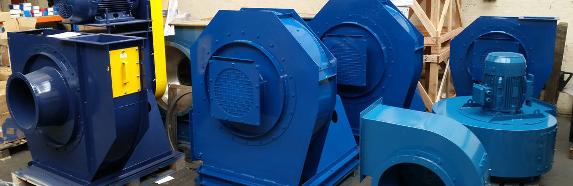 Centrifugal Fans, Backward and Forward curved fans, Paddle fans