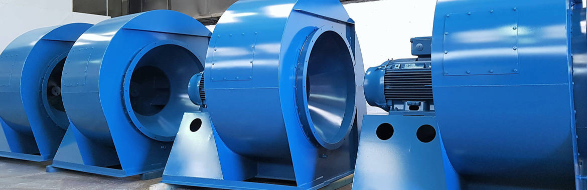 Centrifugal Fans, Backward and Forward curved fans, Paddle fans